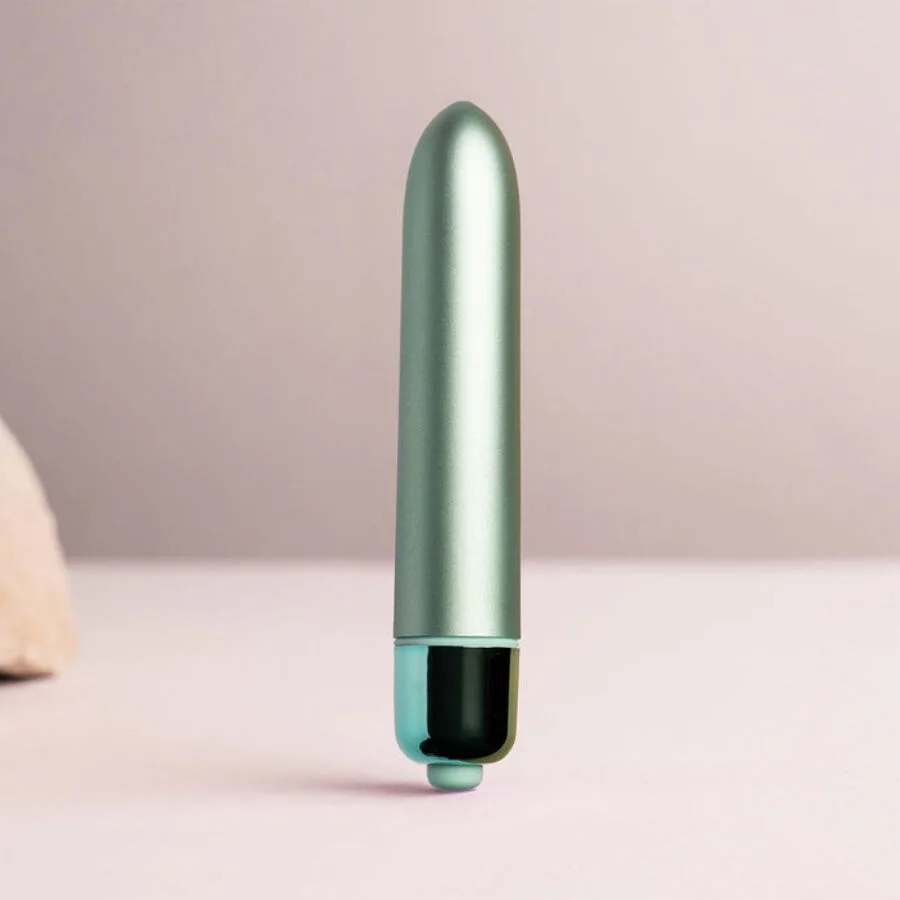 ROCKS-OFF - RO-90 AQUA LILY VIBRATING BULLET WATER GREEN