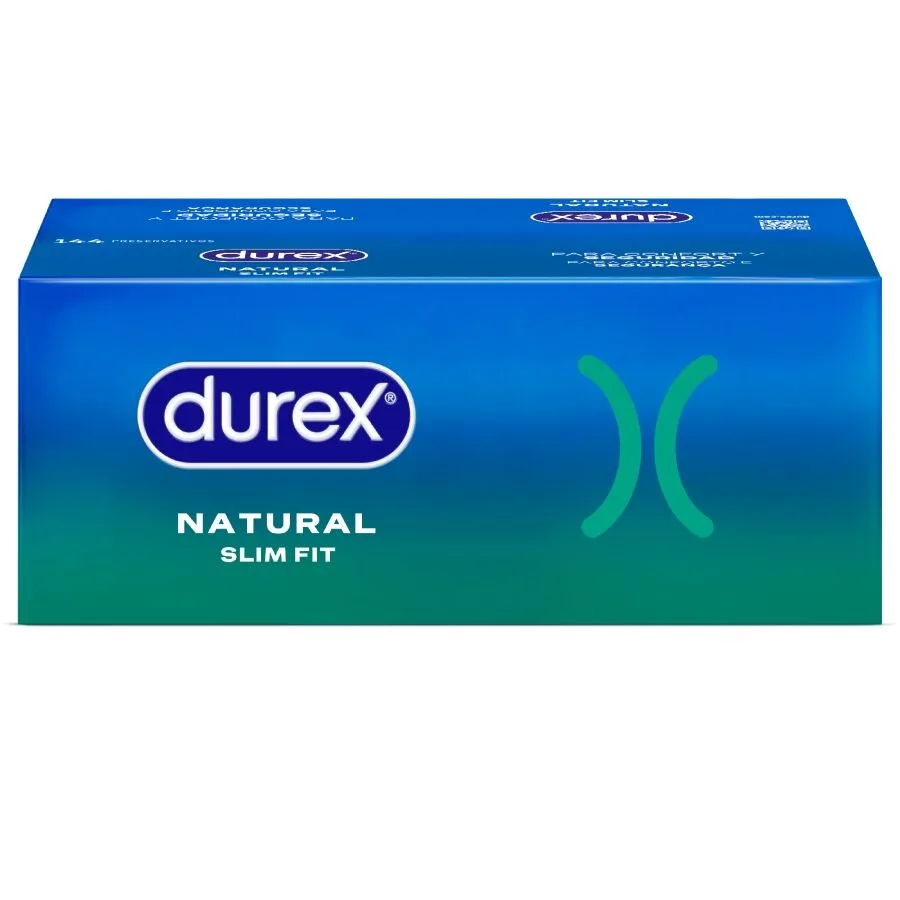 DUREX - NATURAL SLIM FIT BASIC 144 UNITS