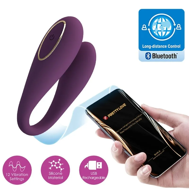 Pretty Love - August Vibrador de Prazer Duplo Global Remoto