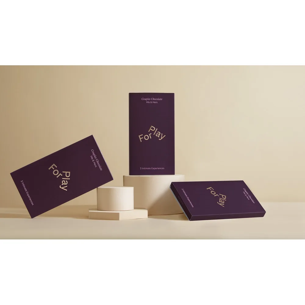 For Play Chocolate para Casais His and Hers (Leite)