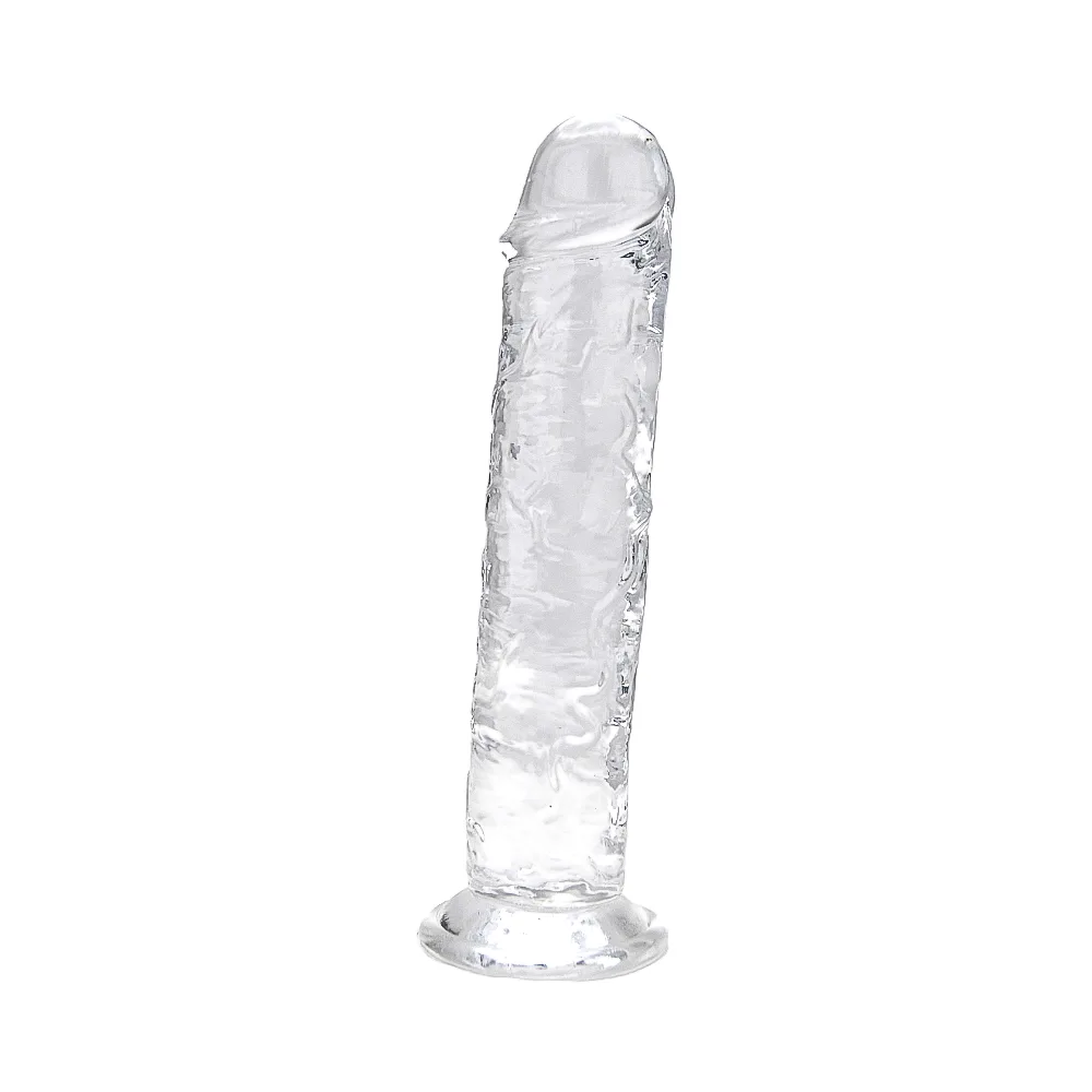 Loving Joy Dildo com Ventosa 7.5 Polegadas Transparente