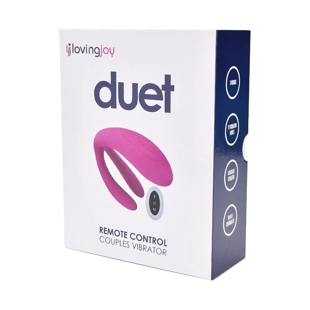 Loving Joy Duet Vibrador para Casais com Controlo Remoto