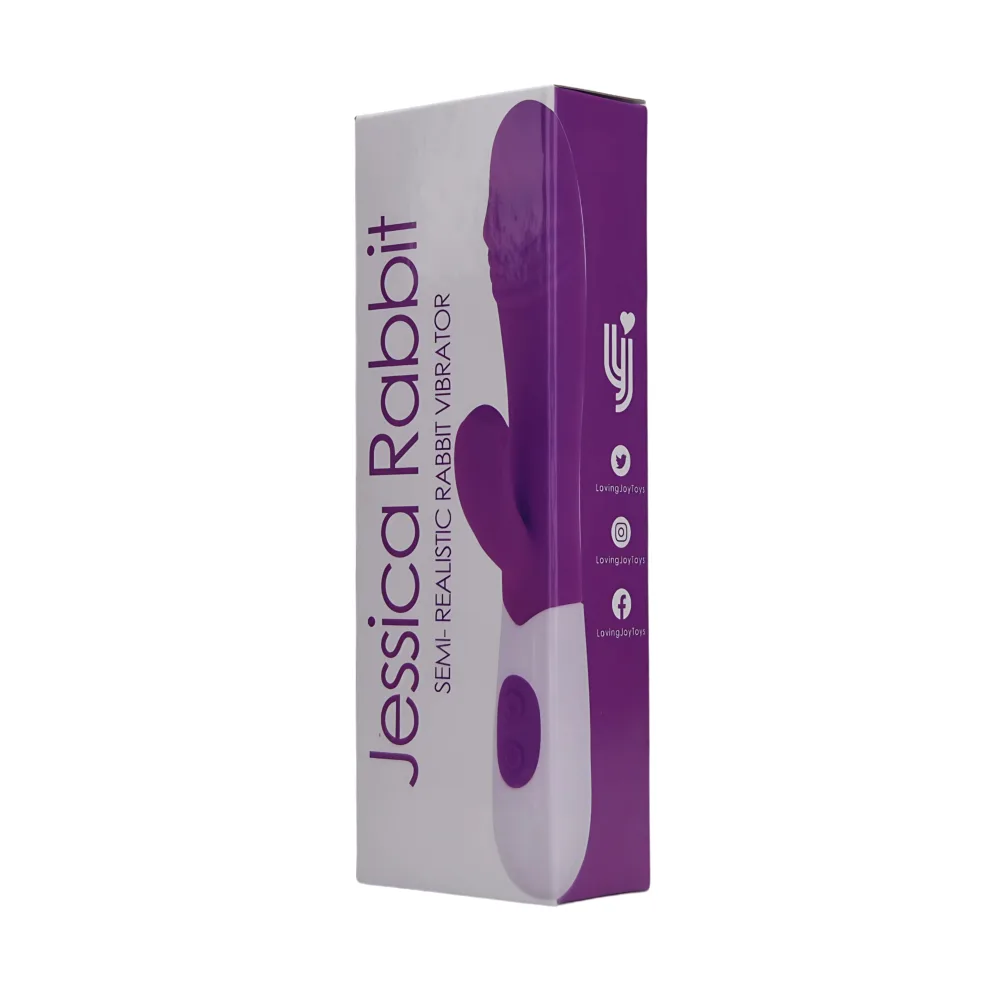 Jessica Rabbit Vibrador Rabbit Semi-Realista