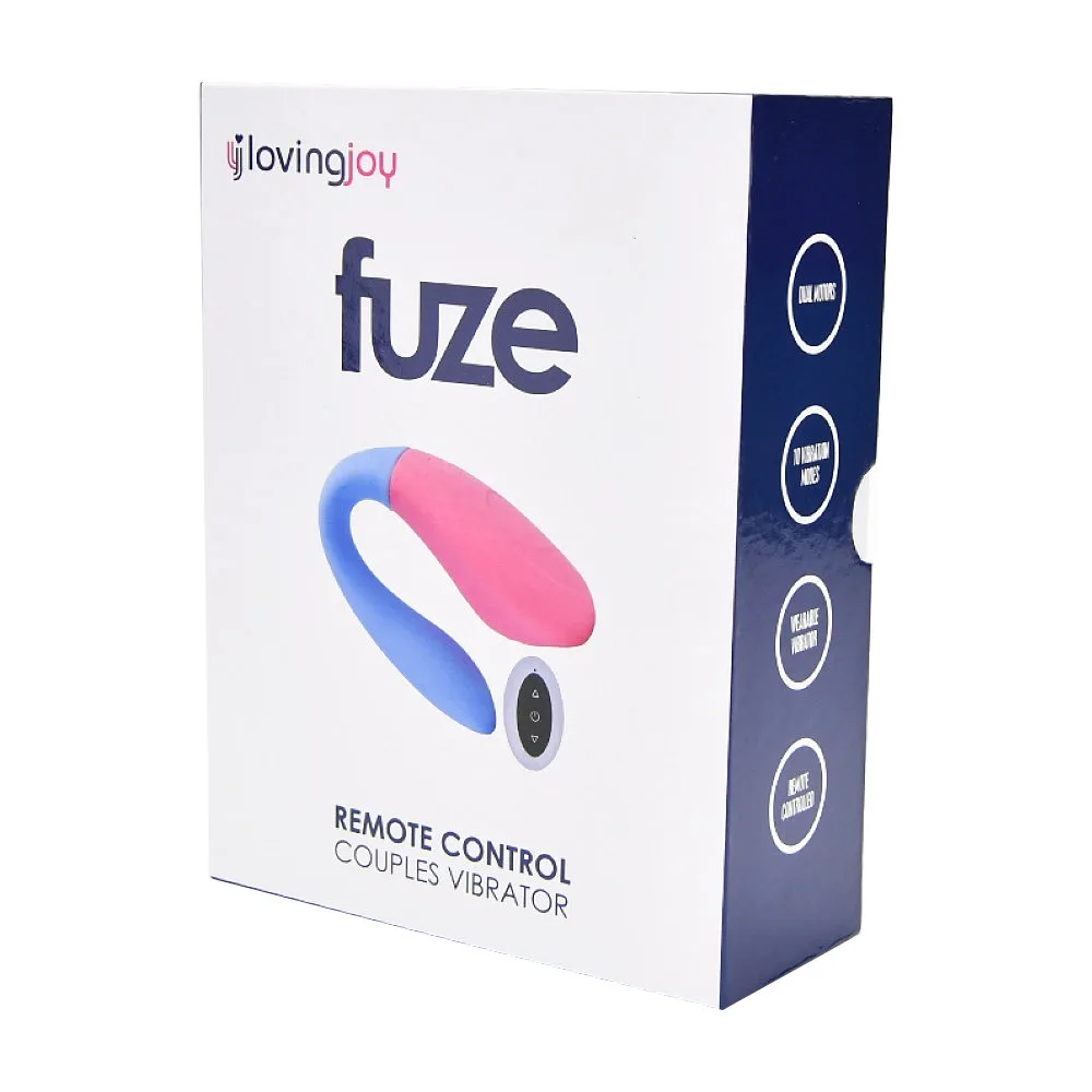 Loving Joy Fuze Vibrador para Casais com Controlo Remoto