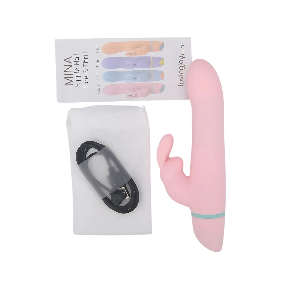 Mina Ripple Vibrating & Rotating Rabbit Vibrator