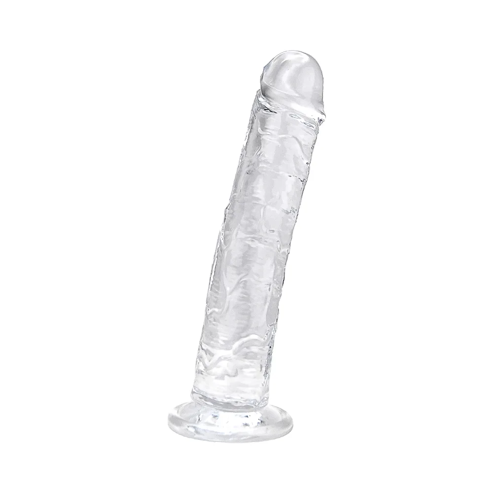Loving Joy Dildo com Ventosa 8.5 Polegadas Transparente