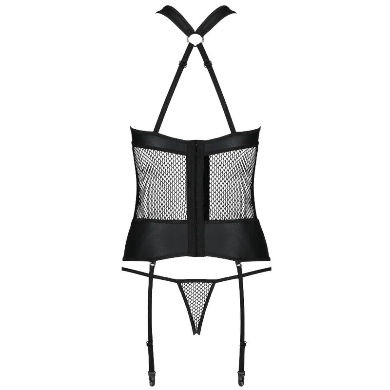 PASSION - CORSET DE COURO ECOLÓGICO AMANDA