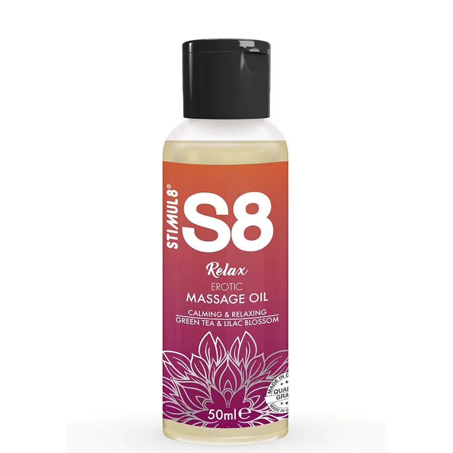 STIMUL8 - ÓLEO DE MASSAGEM S8 CAIXA 3 X 50 ML