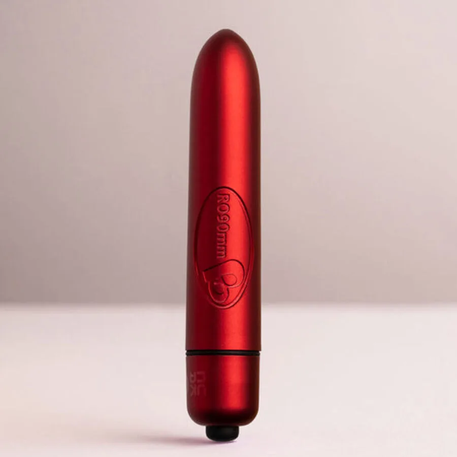 ROCKS-OFF - BALA VIBRANTE RO-90 SCARLET VELVET VERMELHA