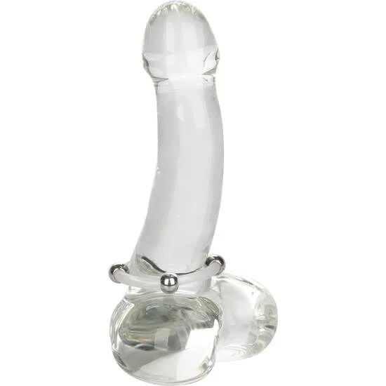 CALEXOTICS - STEEL BEADED SILICONE RING L