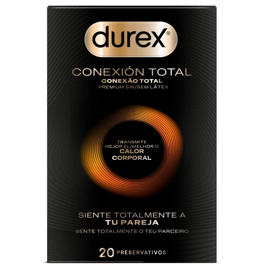Durex - Total Connection Ultra Fine Plus sem Látex 20 Unidades