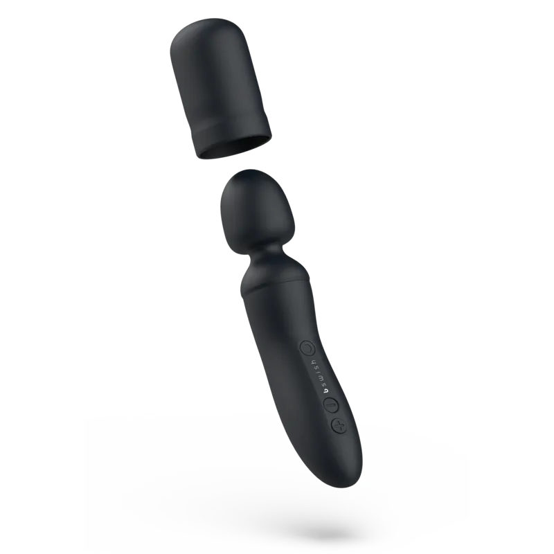 B SWISH - BTHRILLED VIBRATOR WAND PREMIUM BLACK