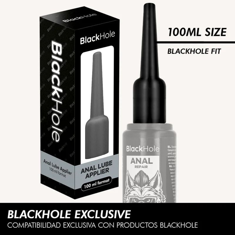 BLACK HOLE - APLICADOR DE LUBRIFICANTE ANAL TAMANHO G 100 ML
