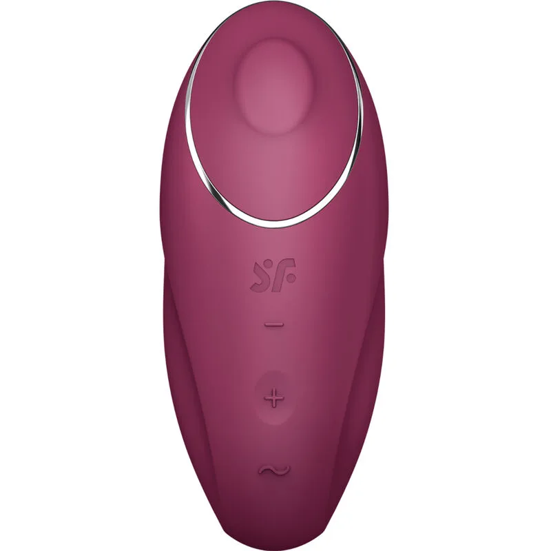 SATISFYER - TAP & CLIMAX 1 VIBRADOR LAY-ON VERMELHO