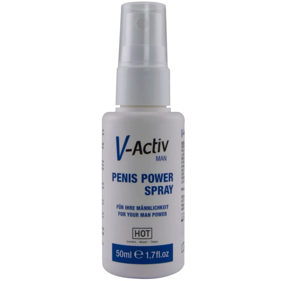 Hot - V-Activ Spray para Potência Peniana 50 ml