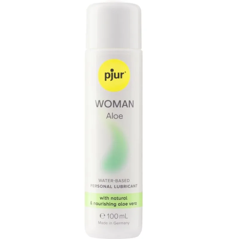 PJUR - WOMAN ALOE LUBRIFICANTE  BASE DE GUA 100 ML