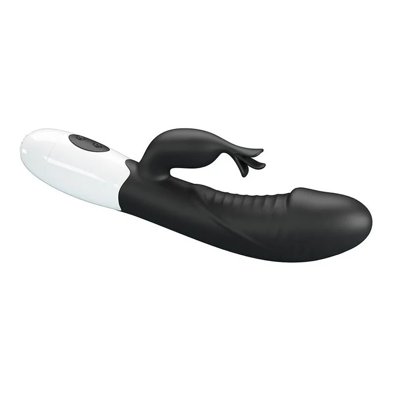 Pretty Love - Rasmussen 30 Function Rabbit Vibrator Black