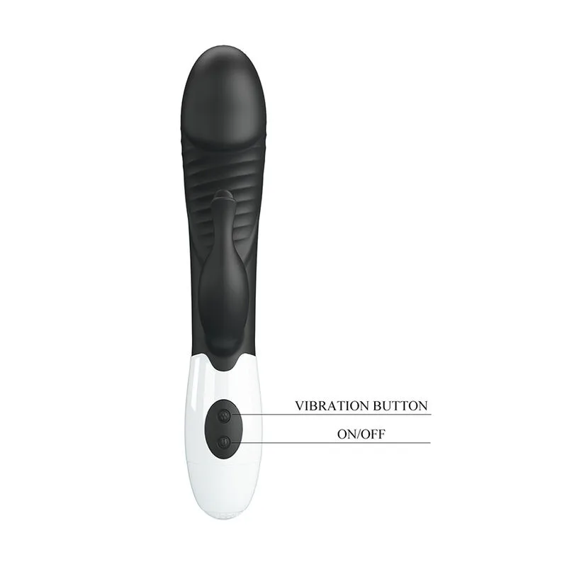Pretty Love - Rasmussen 30 Function Rabbit Vibrator Black