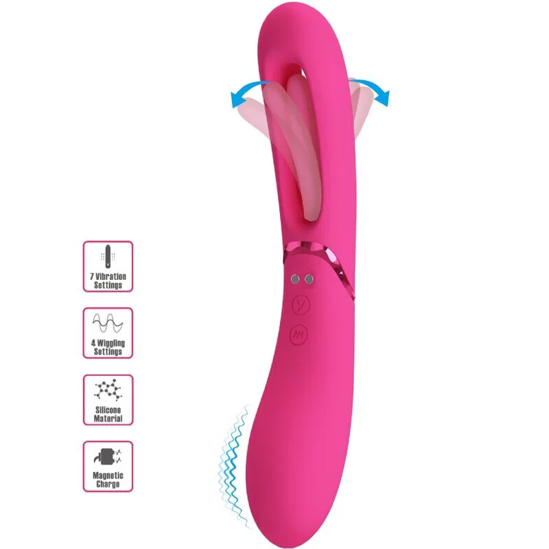 Romance - Vibrador Lexie G-Spot 7 Vibrações Rosa