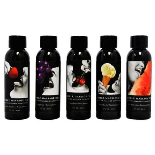 Earthly Body Edible Massage Oil 2oz - vanilla
