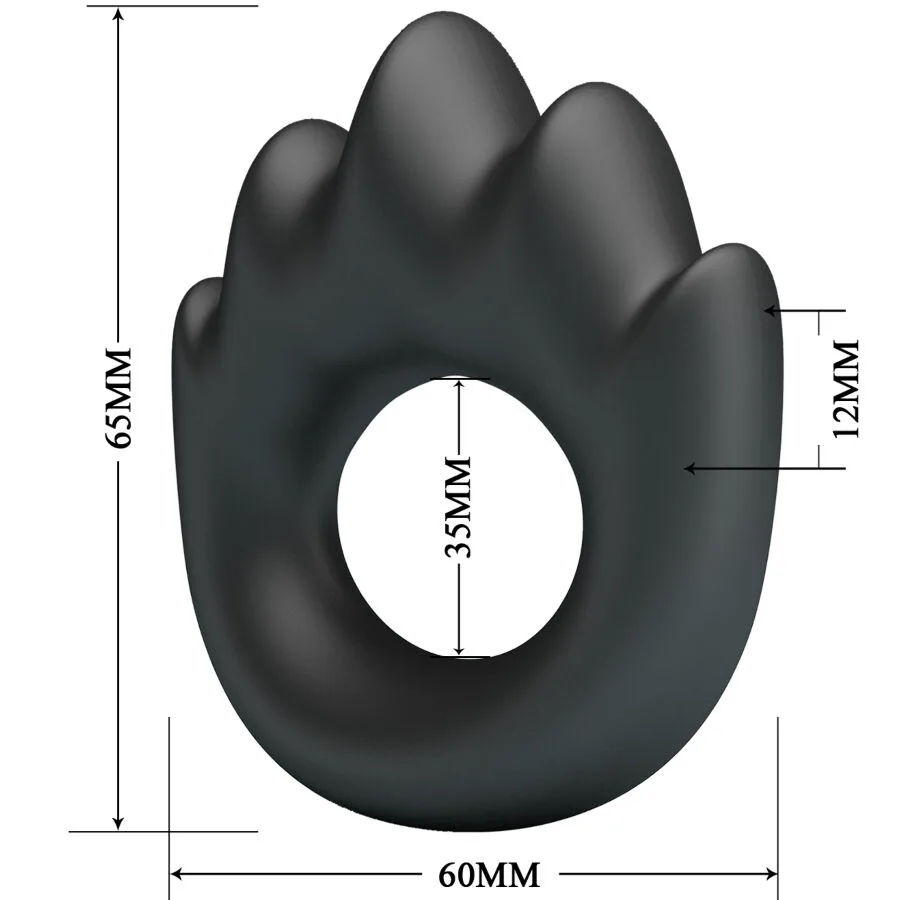 CRAZY BULL - ANEL DE SILICONE HABERT MODELO 13