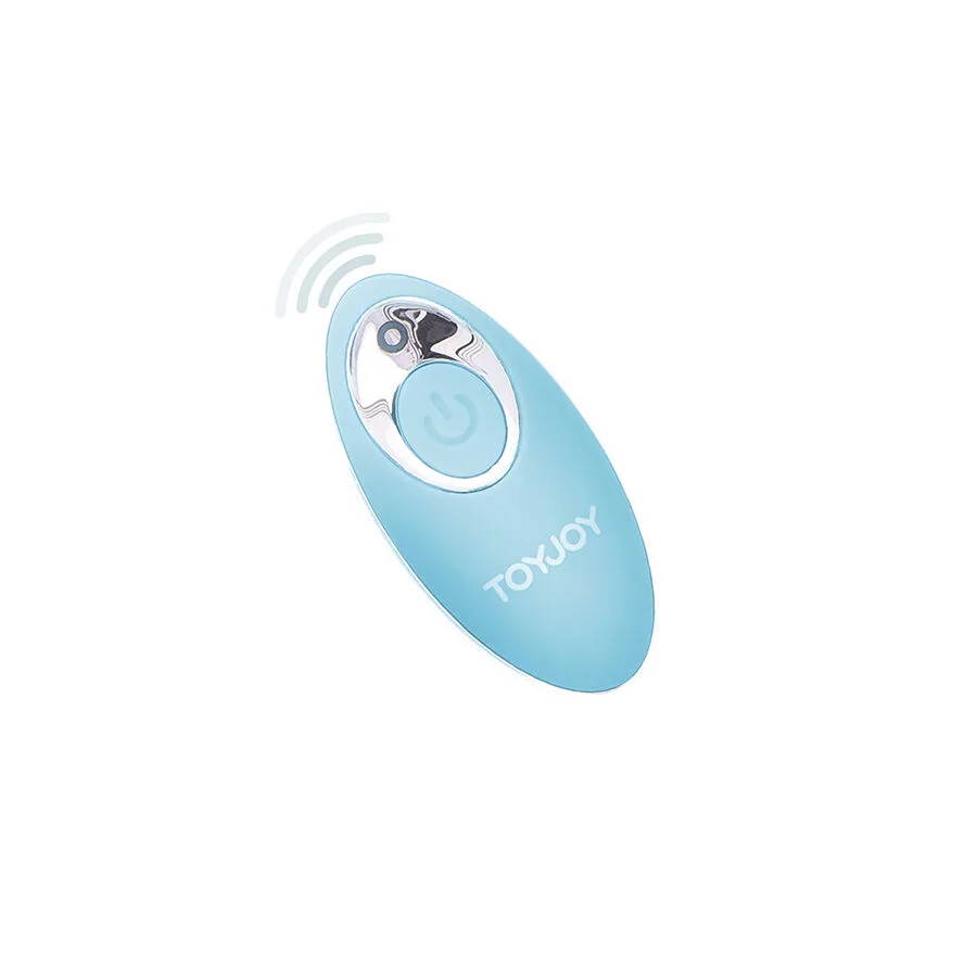 TOYJOY - HAPPINESS I'M SO EGGCITED REMOTE CONTROL VIBRATOR BLUE