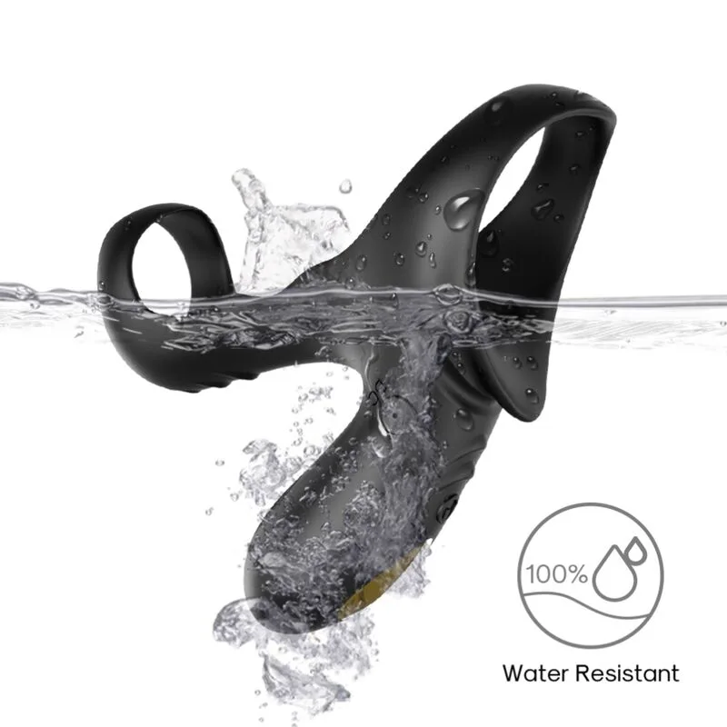 Armony - Anel Vibrador Duplo Ranger para Casais Preto