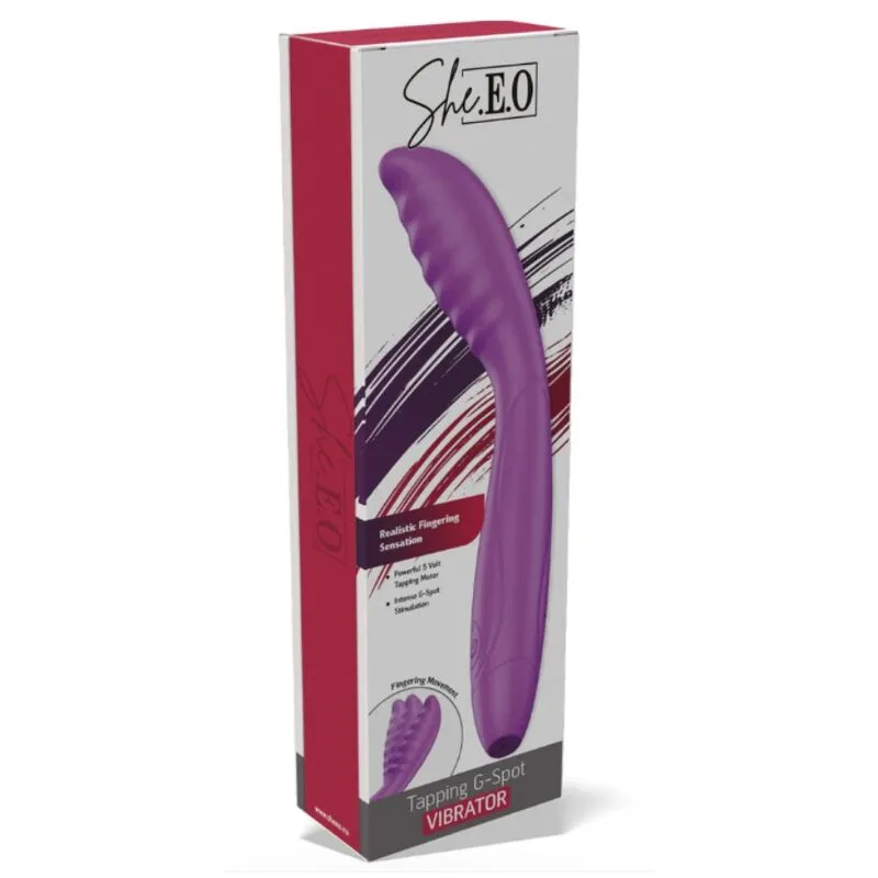 She.e.o - Vibrador Roxo para Estimulação do Ponto G