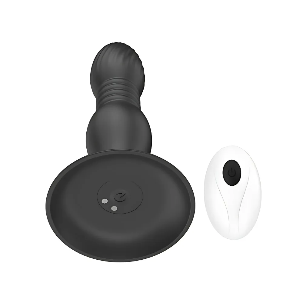 Toosh Plug Anal com Movimento e Controlo Remoto