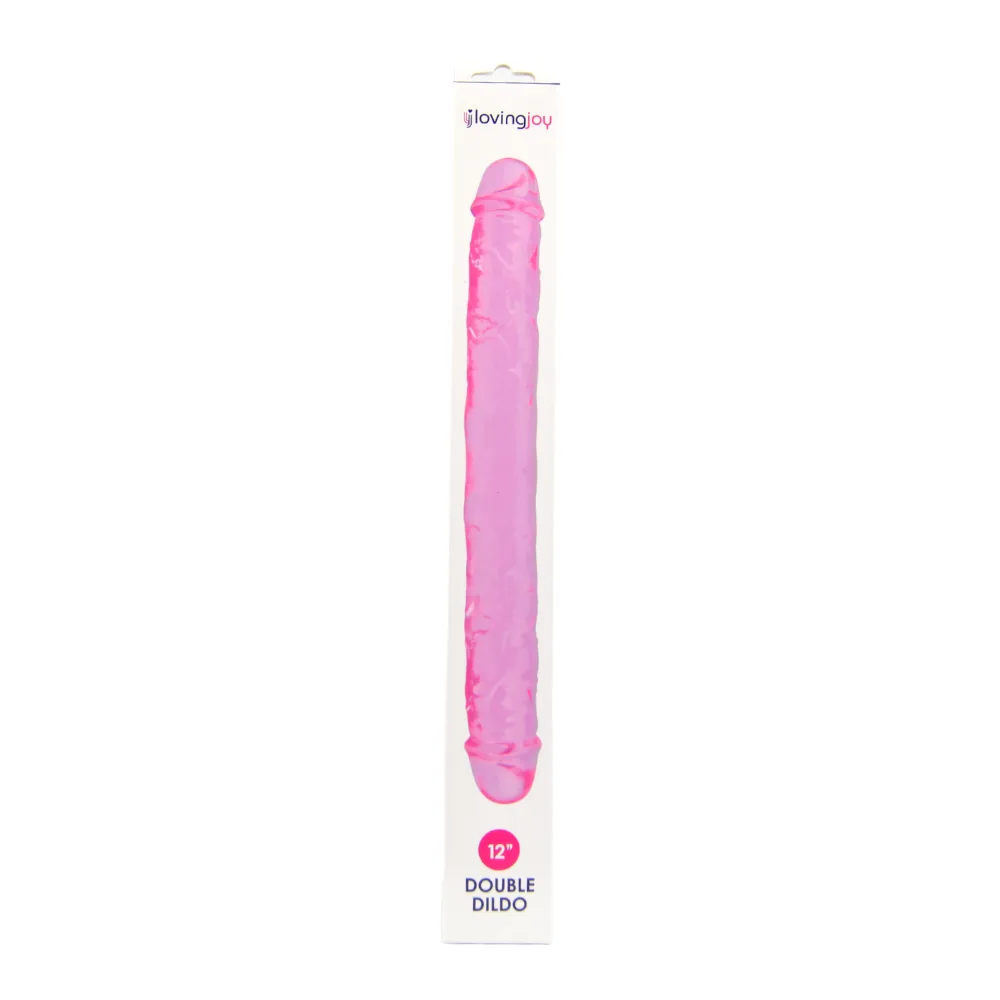 Loving Joy Dildo Duplo 12 Polegadas Rosa