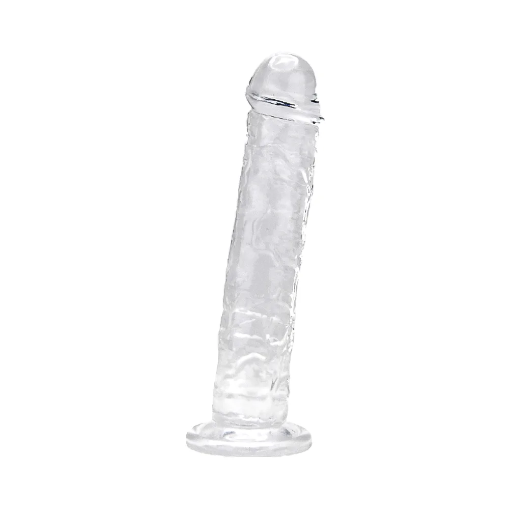 Loving Joy Dildo com Ventosa 8.5 Polegadas Transparente
