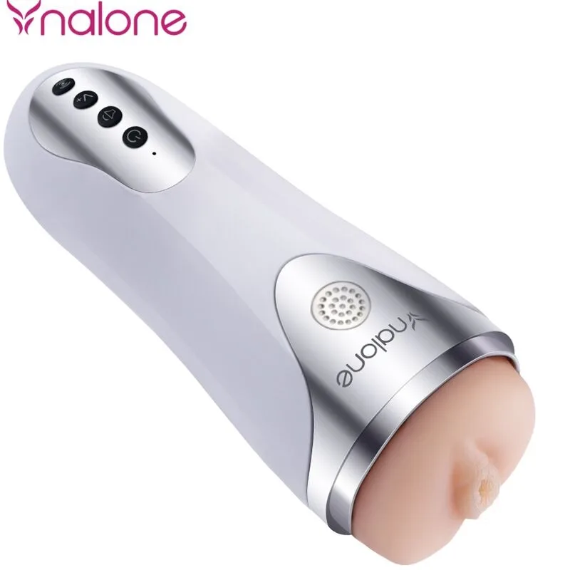 NALONE - MAGICIAN MASTURBATOR COM VIBRAÇÃO BRANCO