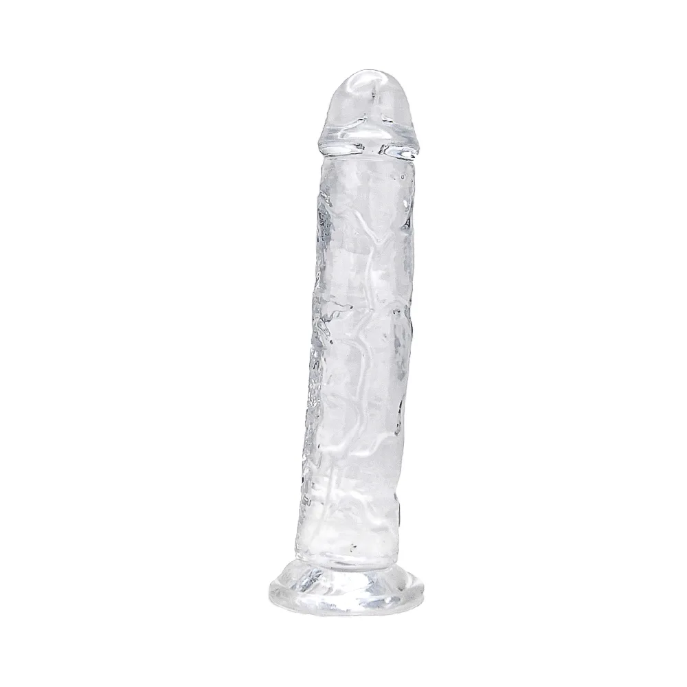 Loving Joy Dildo com Ventosa 7.5 Polegadas Transparente