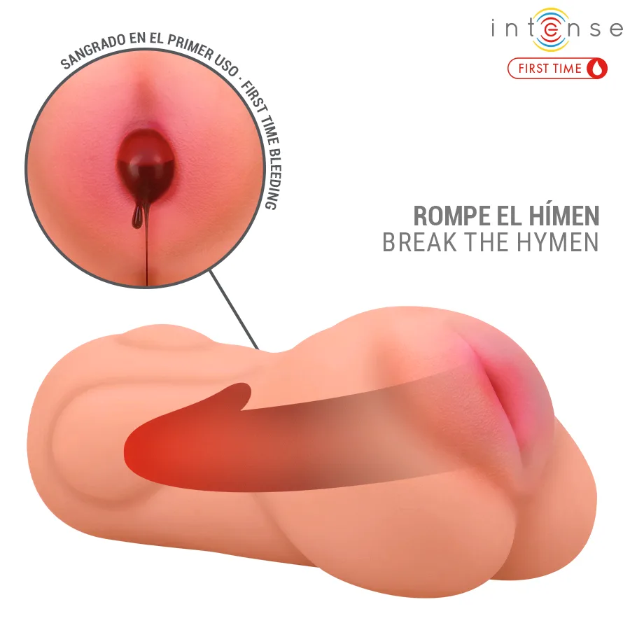 INTENSE FIRST TIME - SOPHIE VIRGEM MASTURBADORA COM SANGRAMENTO