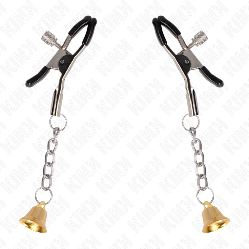 KINK - PINÇAS PINGENTE SINO DOURADO 6 CM
