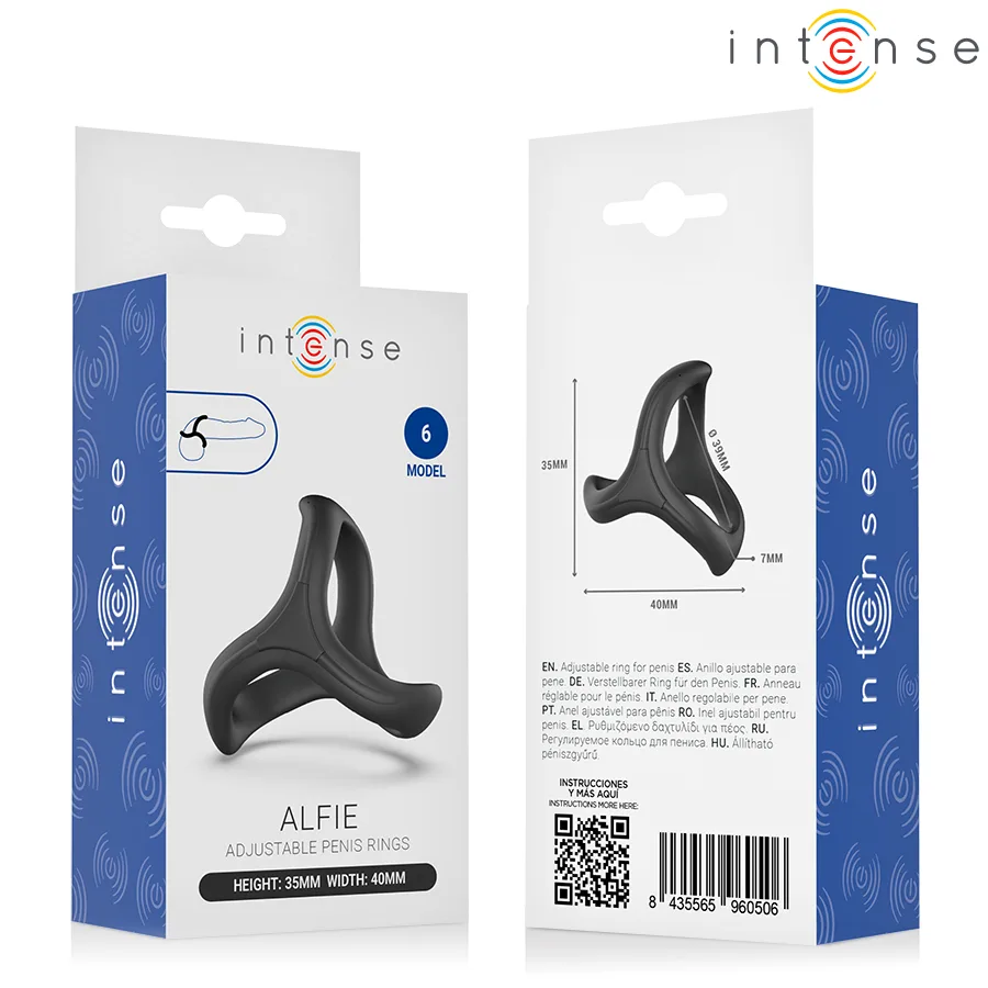 INTENSE - ALFIE ANEL PENIANO TRIPLO AJUSTÁVEL MODELO 6