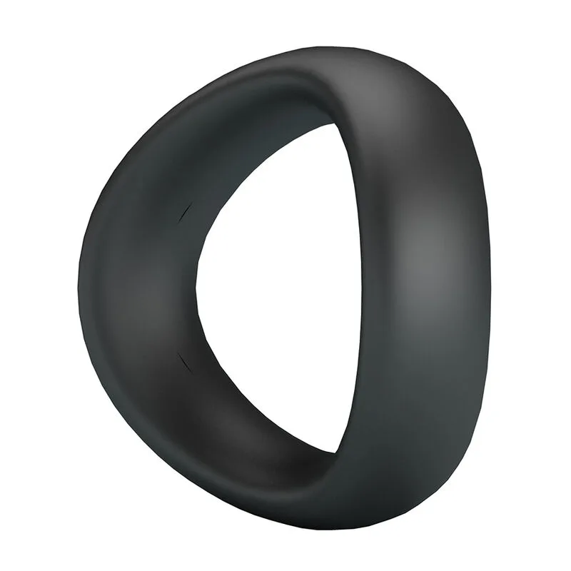 Crazy Bull - Valen Ergonomic Silicone Cock Ring Black