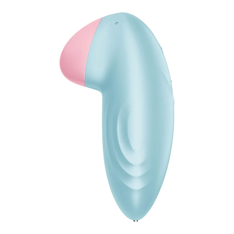 SATISFYER - TROPICAL TIP LAY-ON VIBRATOR BLUE