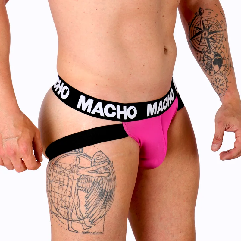 MACHO - MX28FR JOCK PINK NEON