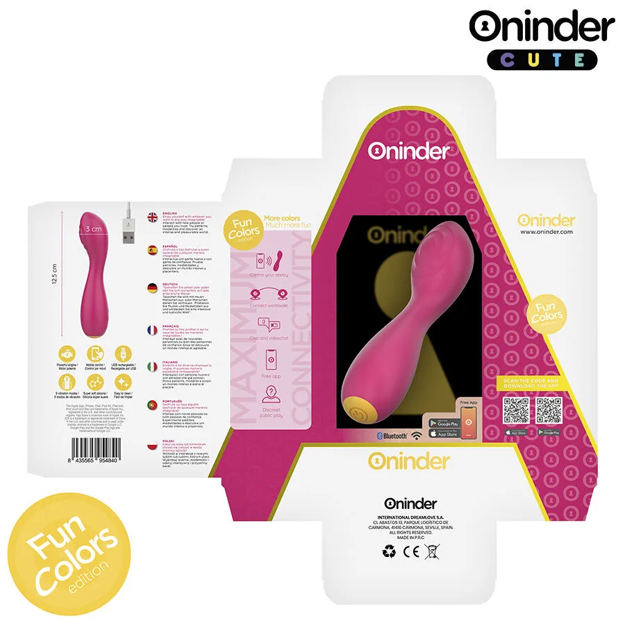 ONINDER CUTE - LOVE BUDDY MASTER G-SPOT VIBRATOR - FREE WORLDWIDE APP