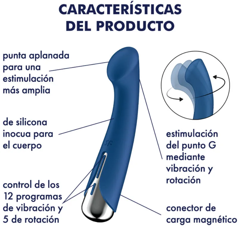 SATISFYER - SPINNING G-SPORT 1 VIBRADOR ROTATOR
