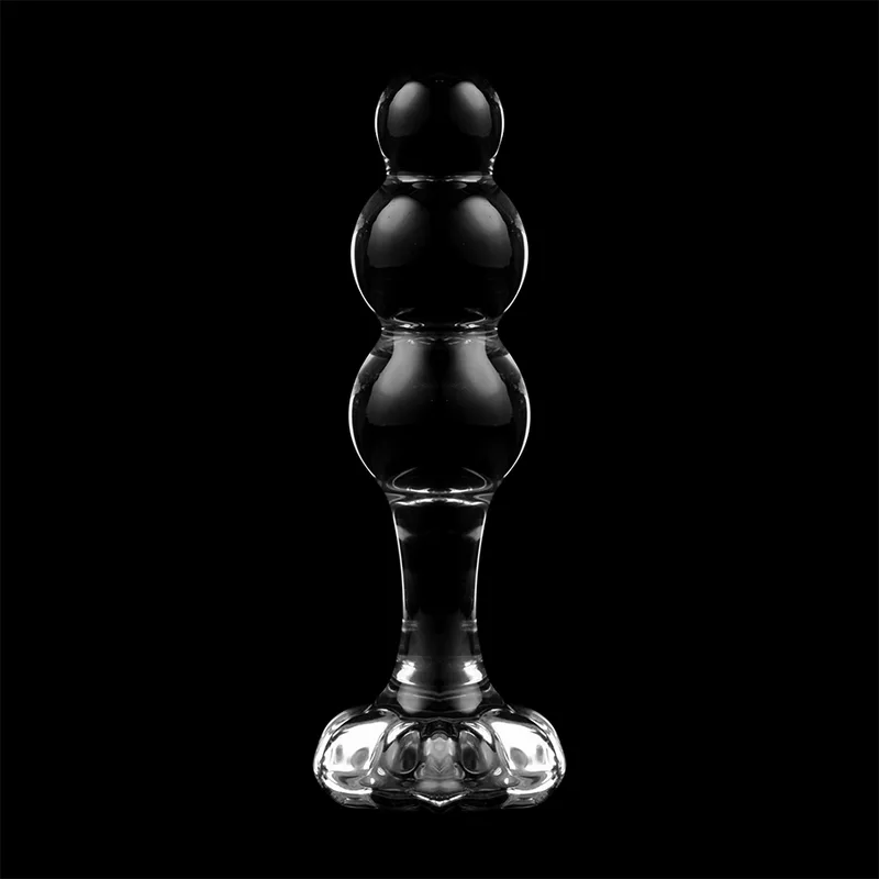 NEBULA SERIES BY IBIZA - MODELO 1 PLUG VIDRO BOROSILICADO TRANSPARENTE 10.5 CM -O- 3 CM