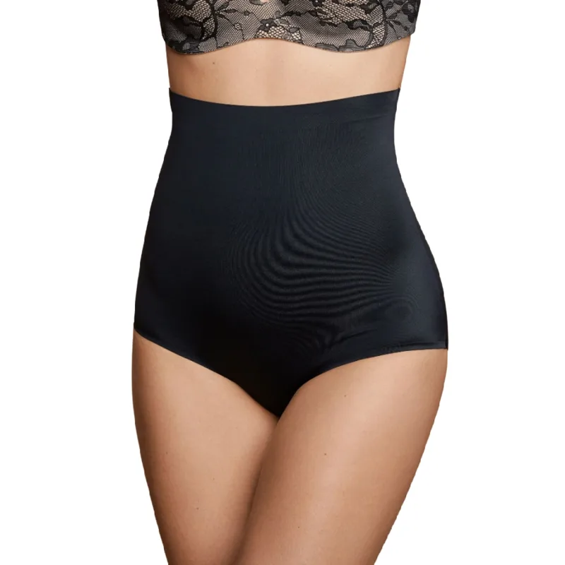 BYE-BRA - GIRDLE SEAMLESS ESTILO PANTIES BLACK SIZE