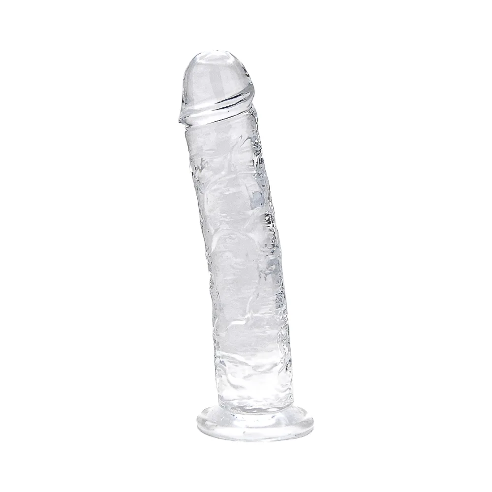 Loving Joy Dildo com Ventosa 8.5 Polegadas Transparente