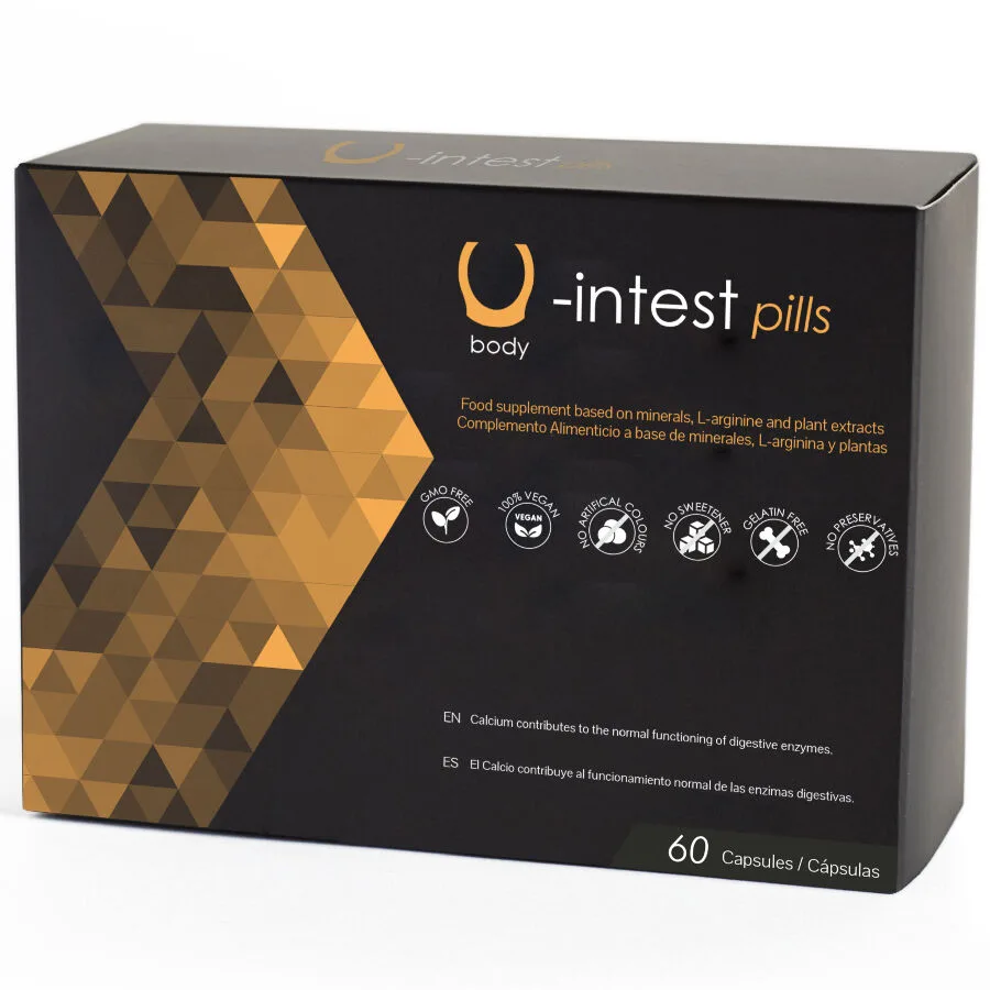 500 COSMETICS -U-INTEST CAPSULES TO PREVENT HEMORRHOIDS - 60 CAPSULES