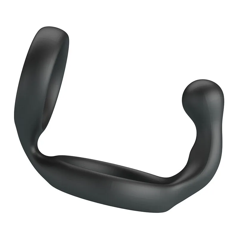 Crazy Bull - Anel Duplo Florian para Pénis e Testículos Preto
