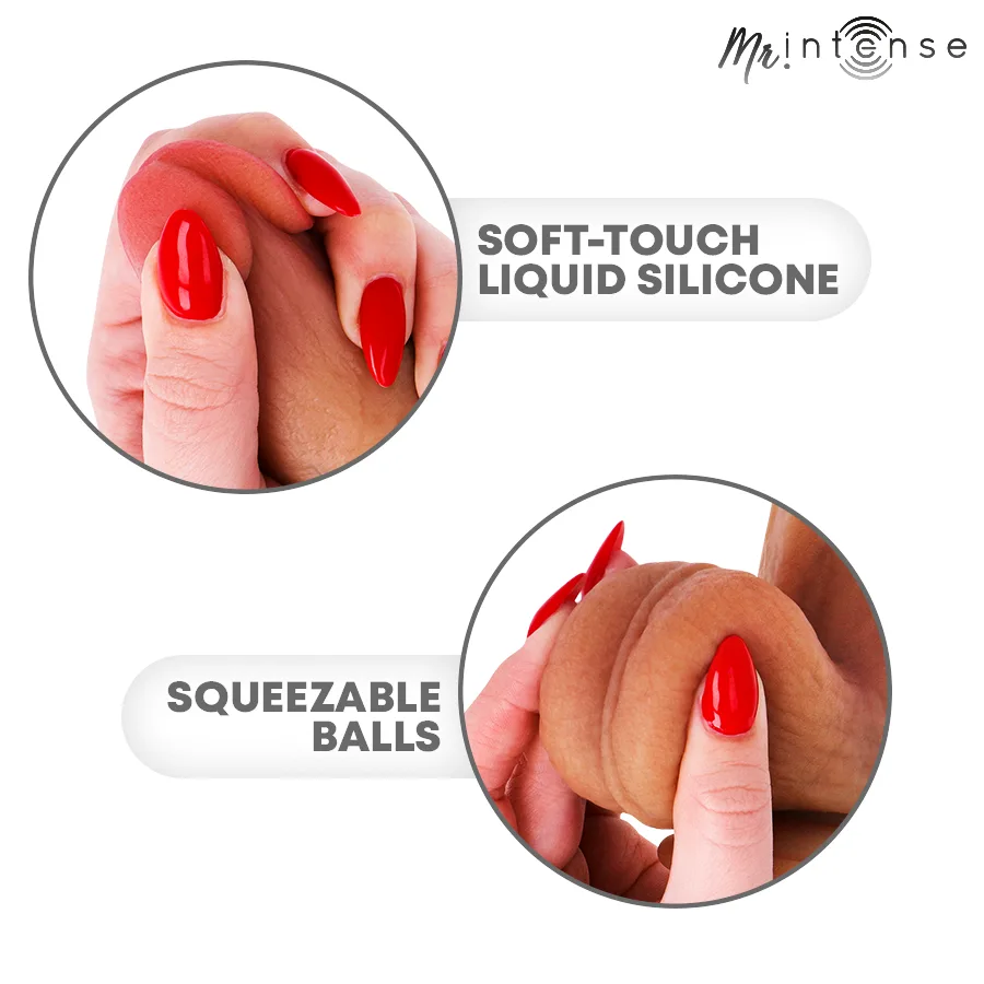 Mr Intense - Bruce L Dildo de Silicone 23 cm -Ø- 5,2 cm