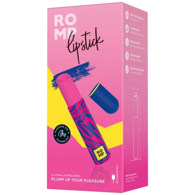ROMP - CLITORAL STIMULATING LIPSTICK 7 LEVELS