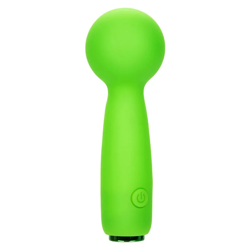 CALEXOTICS - NEON VIBES BUBBLY VIBE O MINI MASSAGEADOR 10 VIBRAÇÕES VERDE