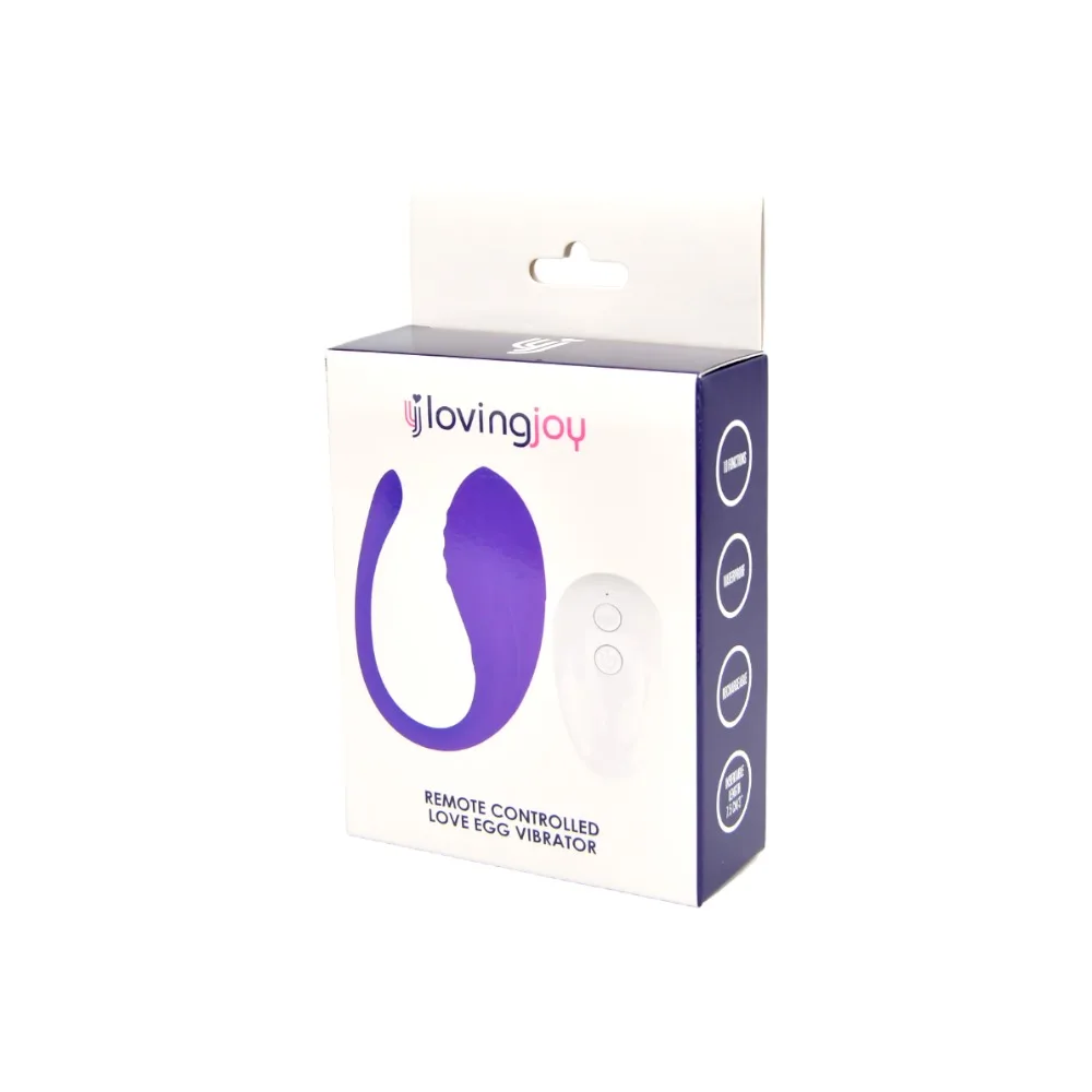 Loving Joy Ovo Vibratório Love Egg com Controlo Remoto